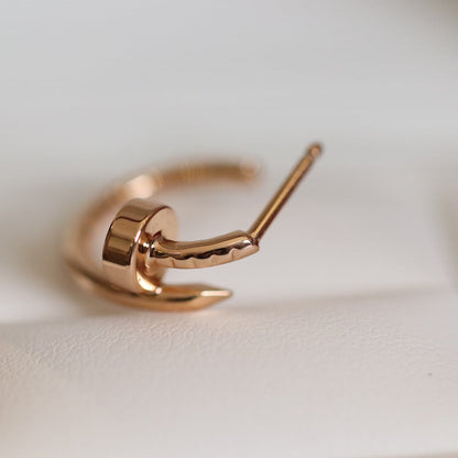 [Aurelle Style]JUSTE EARRINGS PINK GOLD