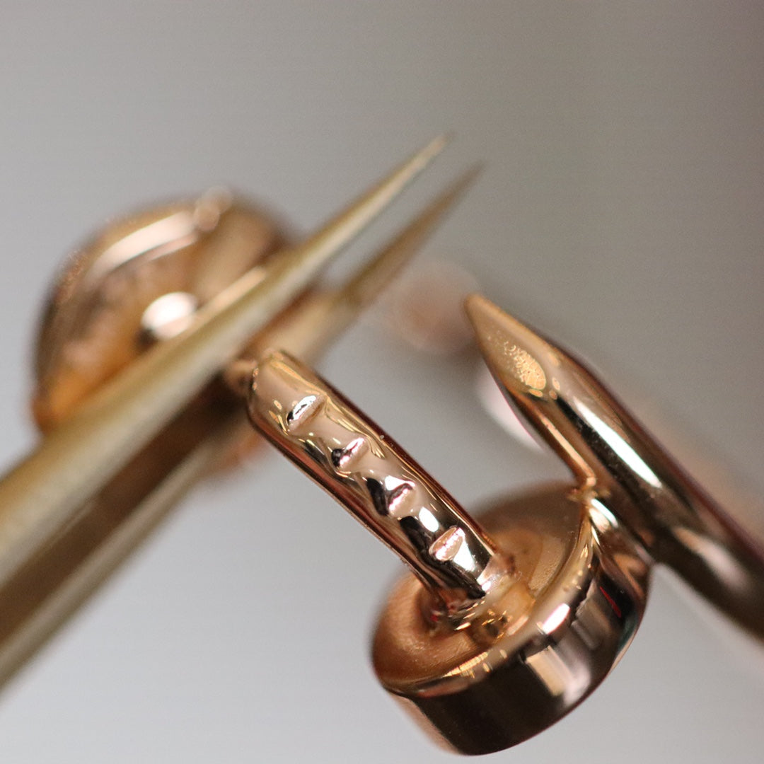 [Aurelle Style]JUSTE EARRINGS PINK GOLD