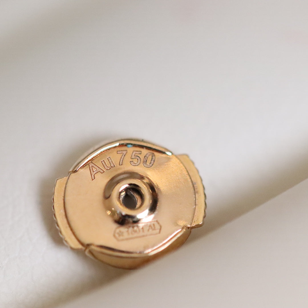 [Aurelle Style]JUSTE EARRINGS PINK GOLD