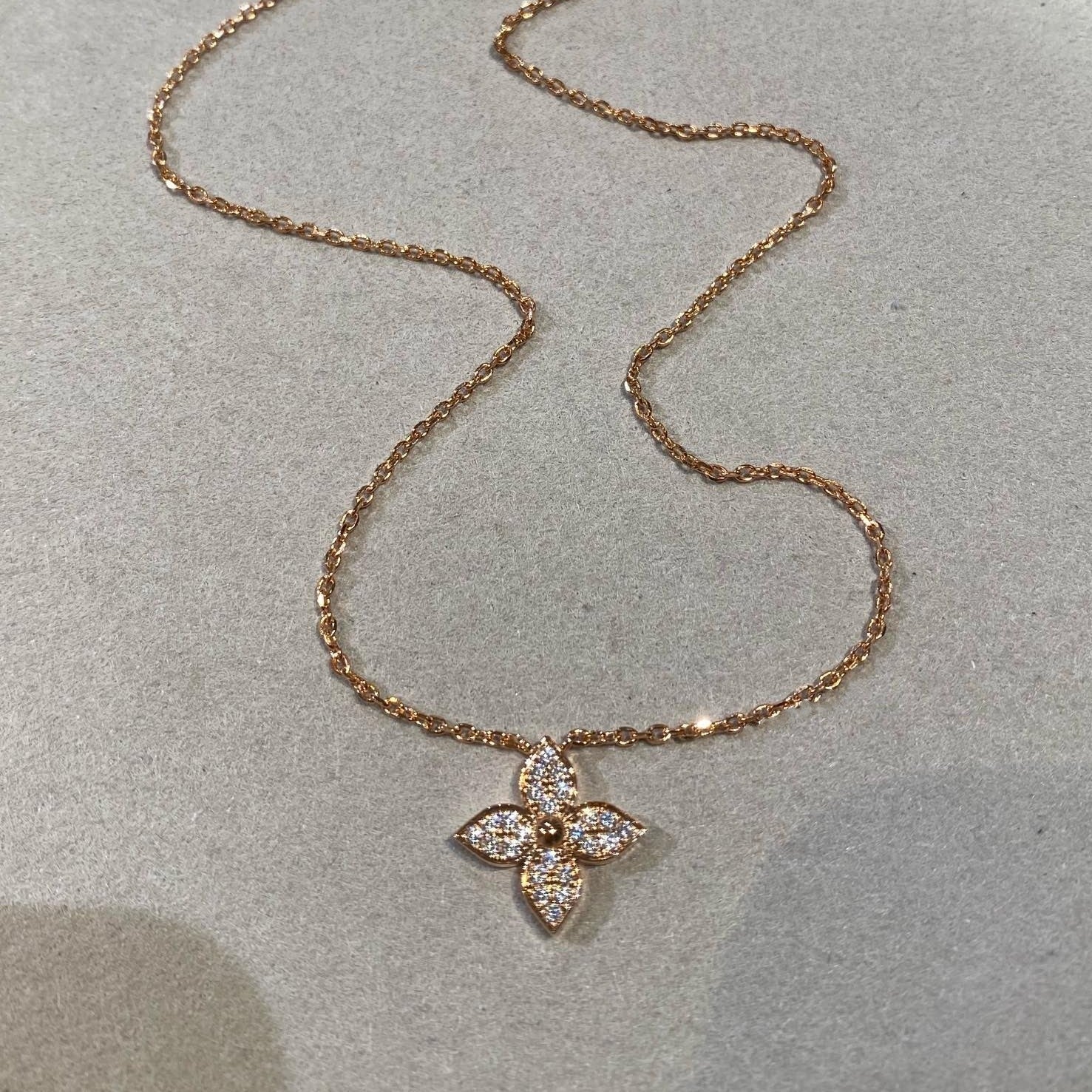 [Aurelle Style]STAR DIAMOND NECKALCE
