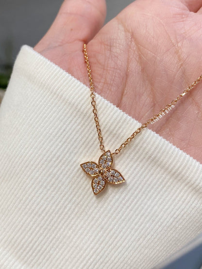 [Aurelle Style]STAR DIAMOND NECKALCE