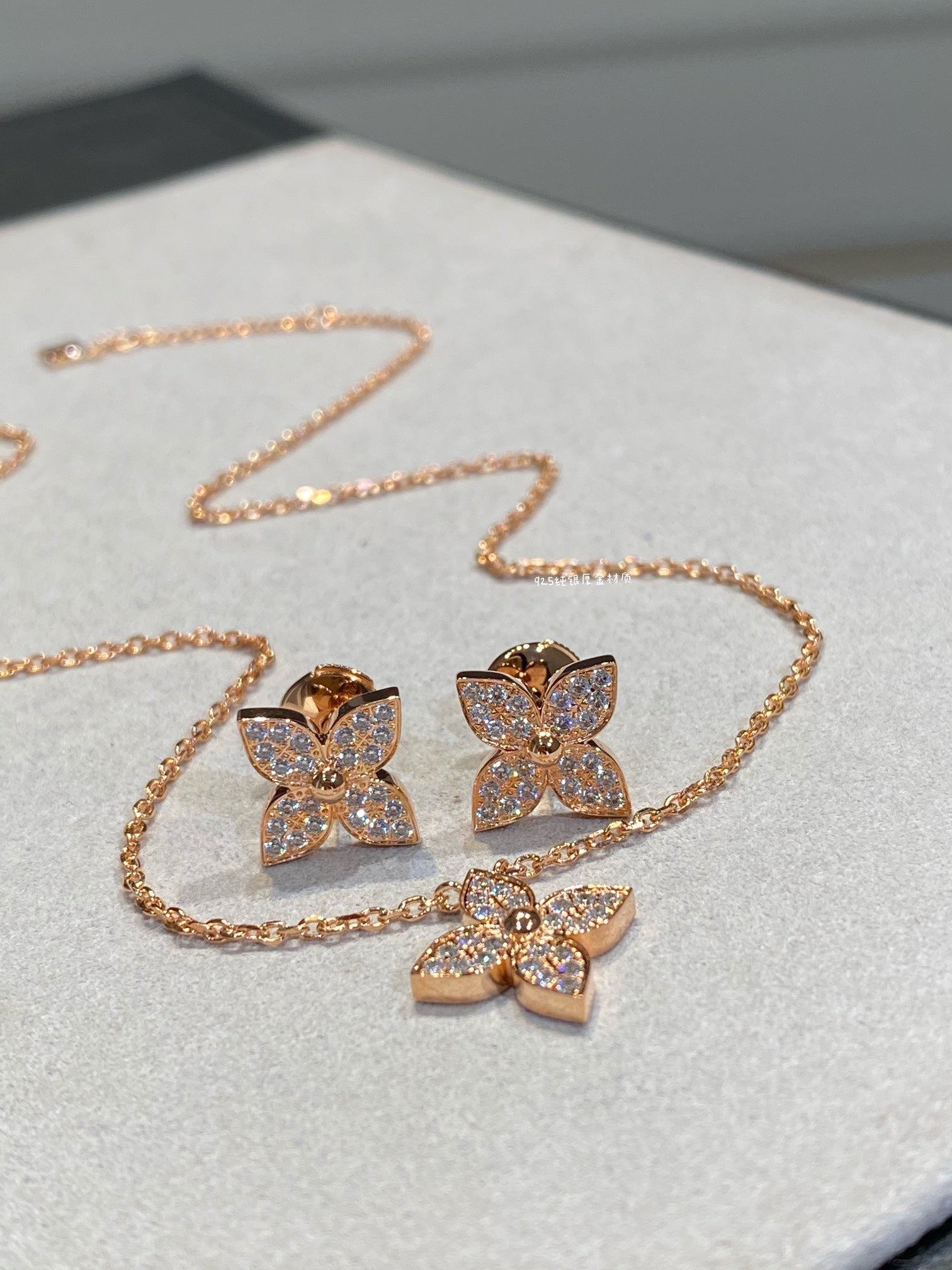 [Aurelle Style]STAR DIAMOND NECKALCE