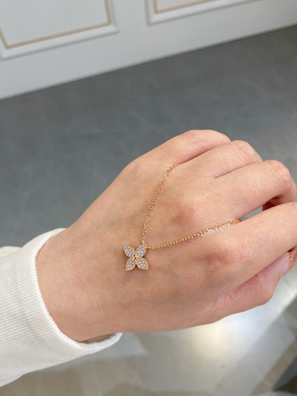[Aurelle Style]STAR DIAMOND NECKALCE