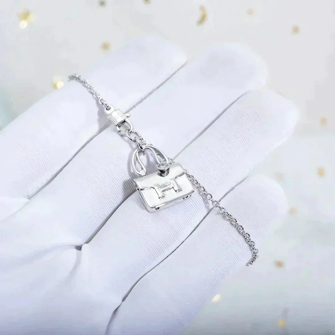 [Aurelle Style]AMULETTE PEDANT SILVER NECKLACE