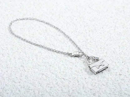 [Aurelle Style]AMULETTE PEDANT SILVER NECKLACE