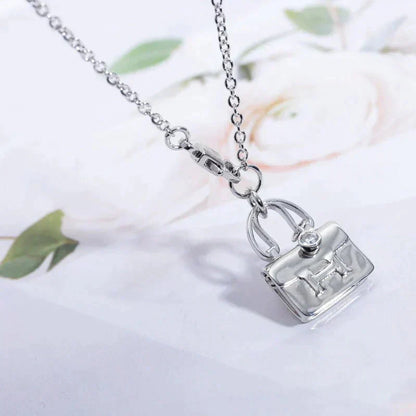 [Aurelle Style]AMULETTE PEDANT SILVER NECKLACE