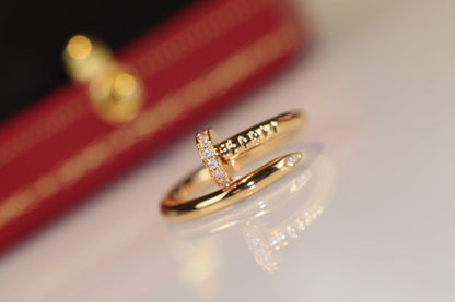 [Aurelle Style]JUSTE RING 2.65MM GOLD DIAMOND