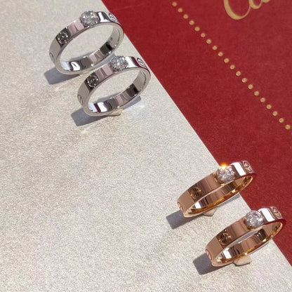 [Aurelle Style]LOVE RING 3.6MM 1 BIG DIAMOND