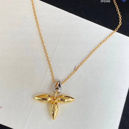 [Aurelle Style]LOUISETTE PEDANT GOLD NECKLACE