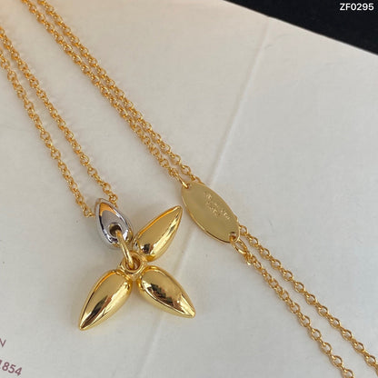 [Aurelle Style]LOUISETTE PEDANT GOLD NECKLACE