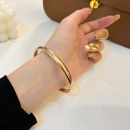 [Aurelle Style]PANTHERE GOLD DIAMOND OPEN BRACELET