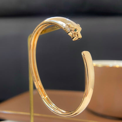 [Aurelle Style]PANTHERE GOLD OPEN BRACELET