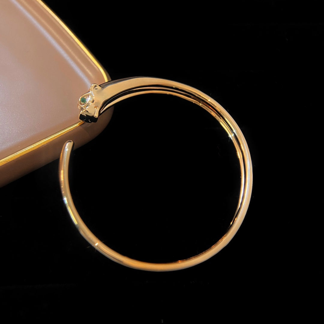 [Aurelle Style]PANTHERE GOLD OPEN BRACELET