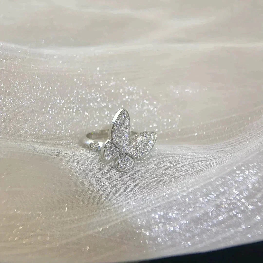 [Aurelle Style]BUTTERFLY DIAMOND RING