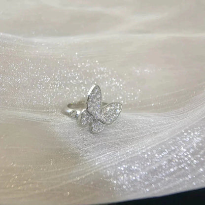 [Aurelle Style]BUTTERFLY DIAMOND RING