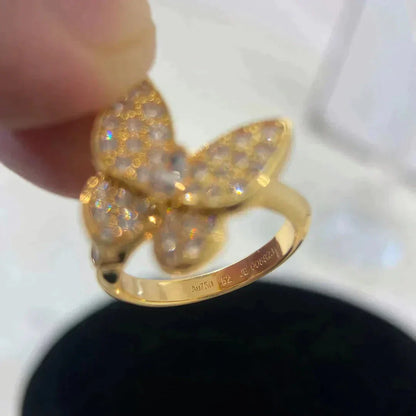 [Aurelle Style]BUTTERFLY DIAMOND RING