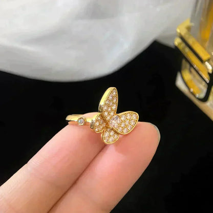 [Aurelle Style]BUTTERFLY DIAMOND RING