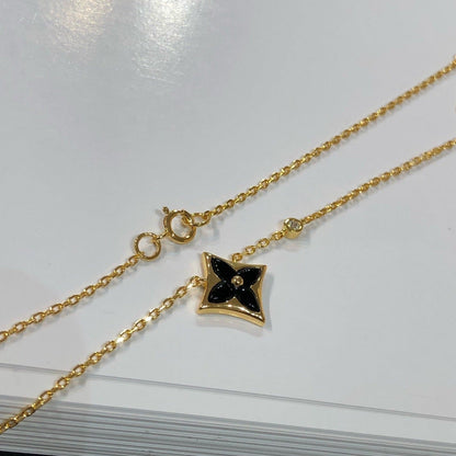 [Aurelle Style]STAR BLACK MOP NECKLACE