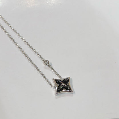 [Aurelle Style]STAR BLACK MOP NECKLACE