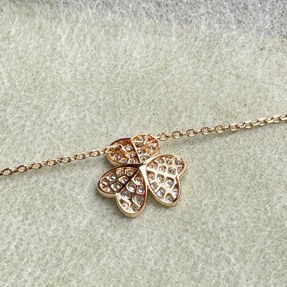 [Aurelle Style]FLOWER DIAMOND NECKLACE