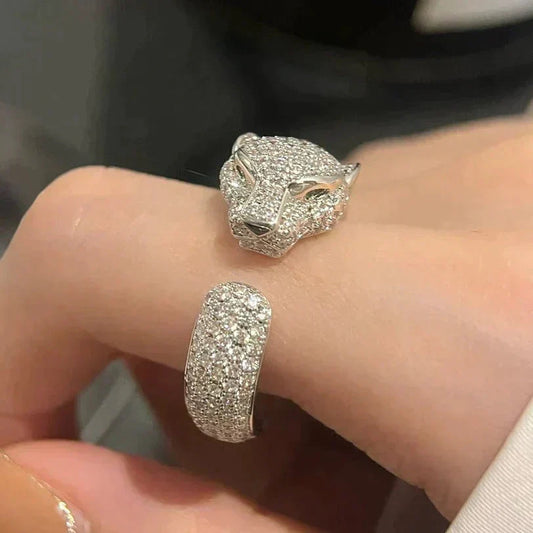 [Aurelle Style]PANTHERE 5.5MM ALL DIAMOND RING