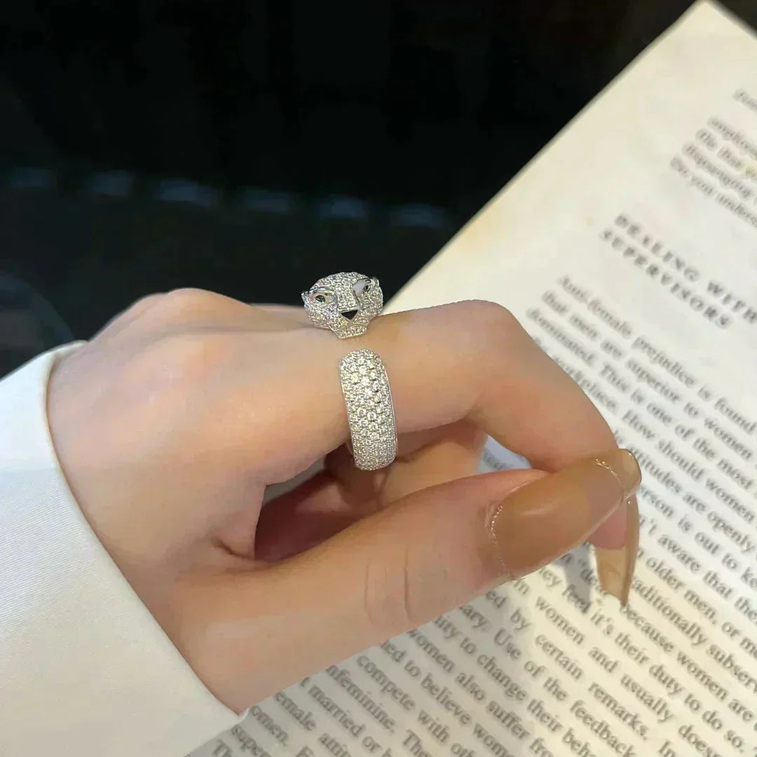 [Aurelle Style]PANTHERE 5.5MM ALL DIAMOND RING