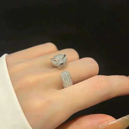 [Aurelle Style]PANTHERE 5.5MM ALL DIAMOND RING