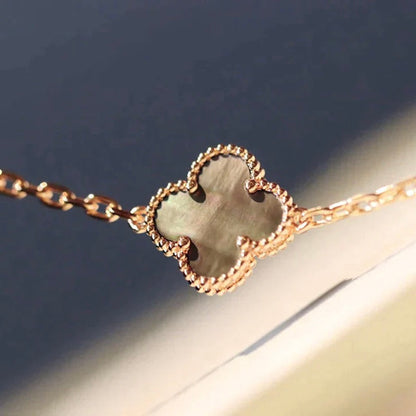 [Aurelle Style]CLOVER 20 MOTIFS LASER DIAMOND NECKLACE