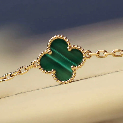 [TOP]CLOVER 20 MOTIFS MALACHITE GOLD