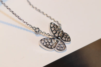 [Aurelle Style]BUTTERFLY DIAMOND NECKLACE