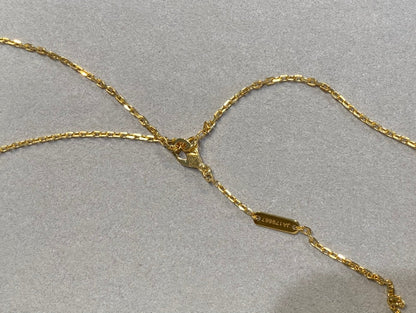 [Aurelle Style]CLOVER 25MM NECKLACE GOLD CARNELIAN