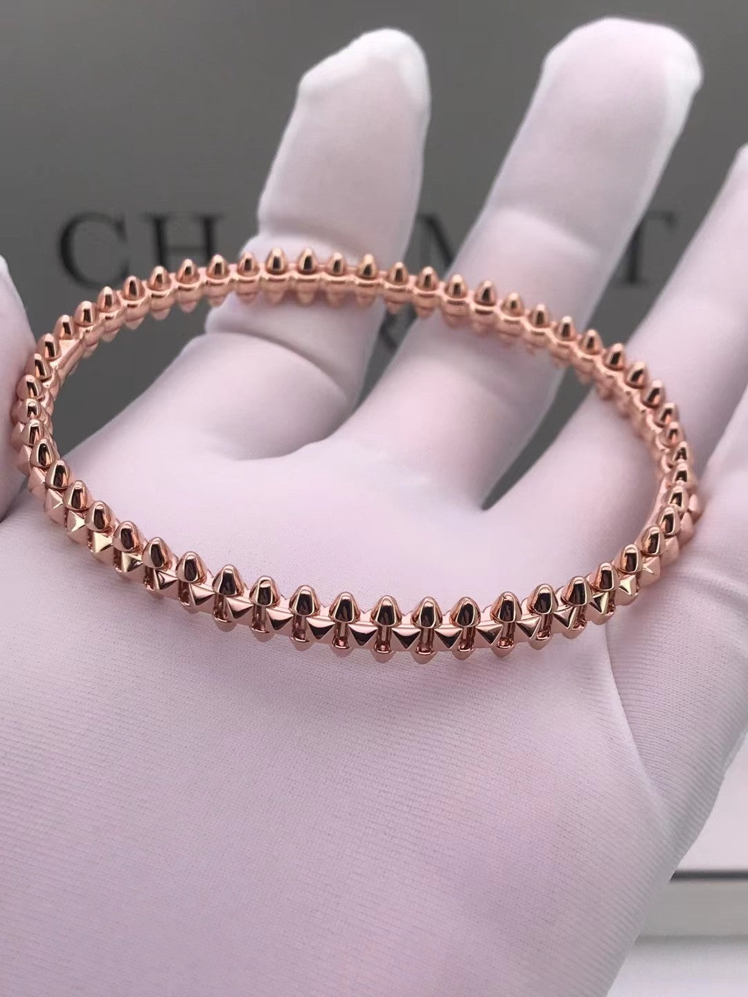 [Aurelle Style]CLASH PINK GOLD BRACELET