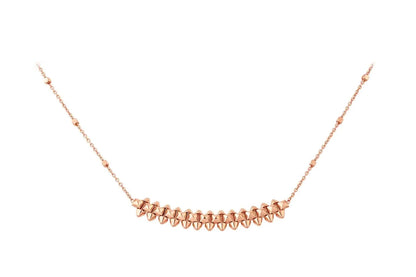 [Aurelle Style]CLASH PINK GOLD NECKLACE