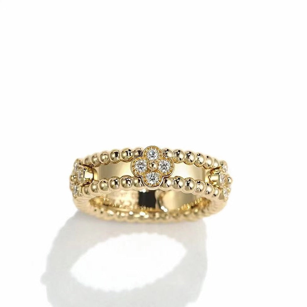 [Aurelle Style]PERLEE GOLD DIAMOND RING