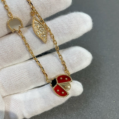 [Aurelle Style]LUCKY SPRING 15 MOTIFS GOLD NECKLACE