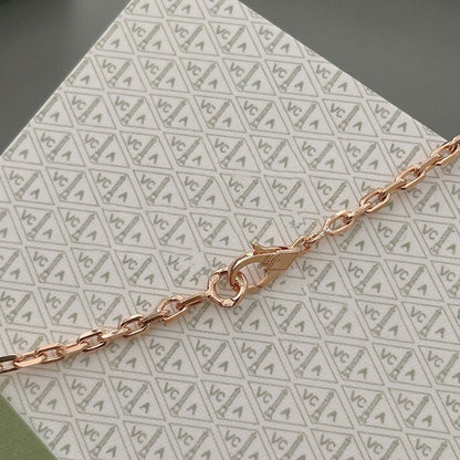 [Aurelle Style]LUCKY SPRING 15 MOTIFS ROSE GOLD NECKLACE