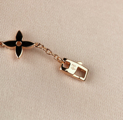 [Aurelle Style]STAR AND SUN 7 MOTIFS GOLD BRACELET