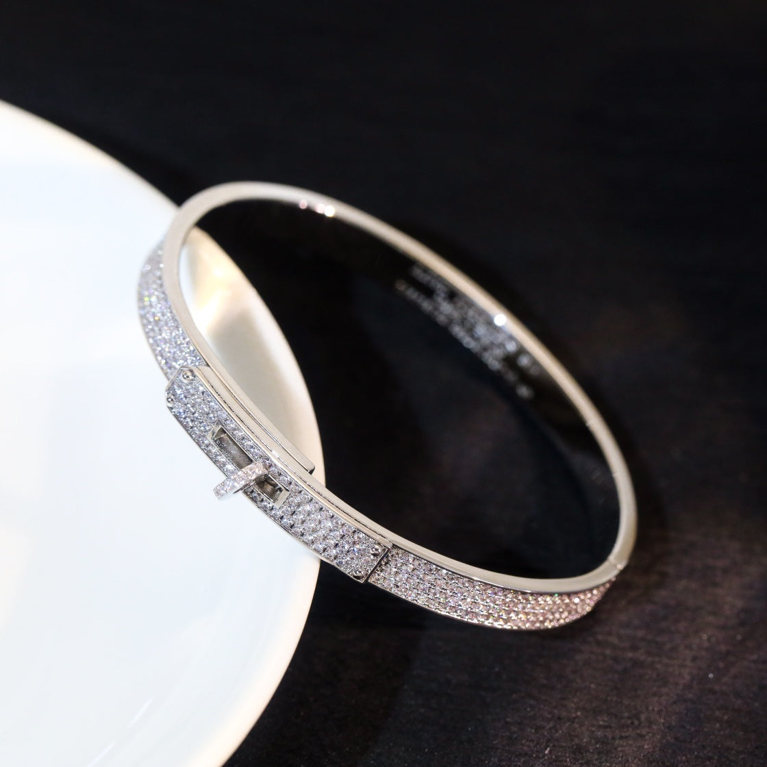 [Aurelle Style]KELLY BRACELET DIAMOND PAVED