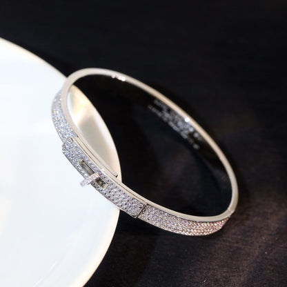 [Aurelle Style]KELLY BRACELET DIAMOND PAVED