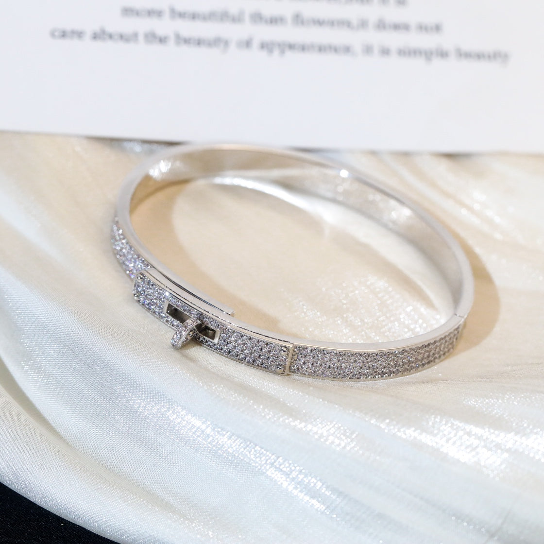 [Aurelle Style]KELLY BRACELET DIAMOND PAVED