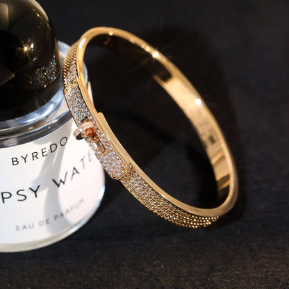 [Aurelle Style]KELLY BRACELET DIAMOND PAVED