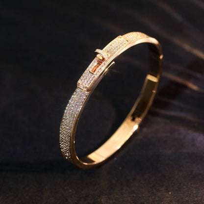 [Aurelle Style]KELLY BRACELET DIAMOND PAVED