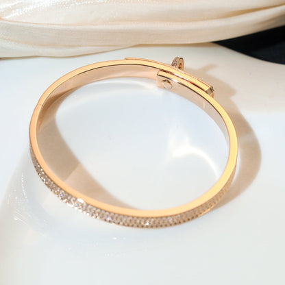 [Aurelle Style]KELLY BRACELET DIAMOND PAVED