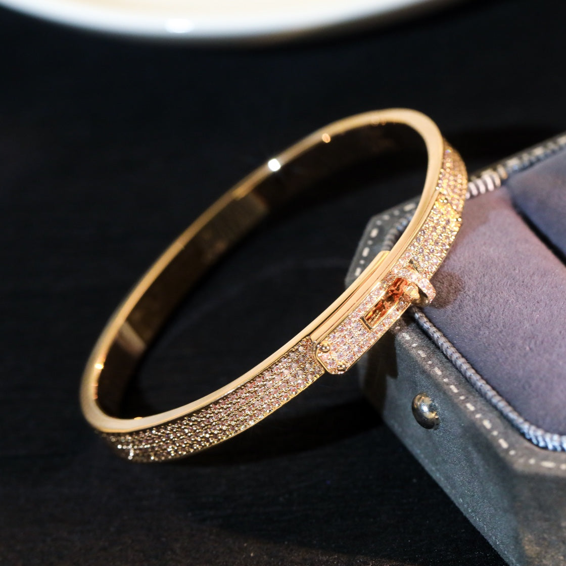 [Aurelle Style]KELLY BRACELET DIAMOND PAVED