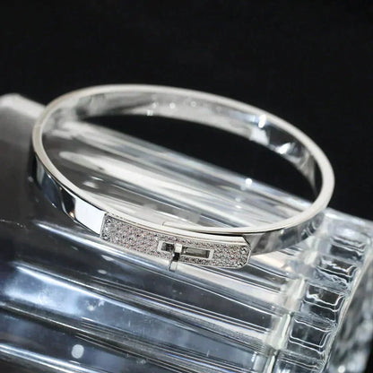 [Aurelle Style]KELLY SILVER DIAMOND BRACELET