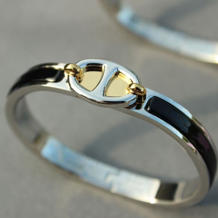 [Aurelle Style]CLIC CHAINE SILVER BRACELET