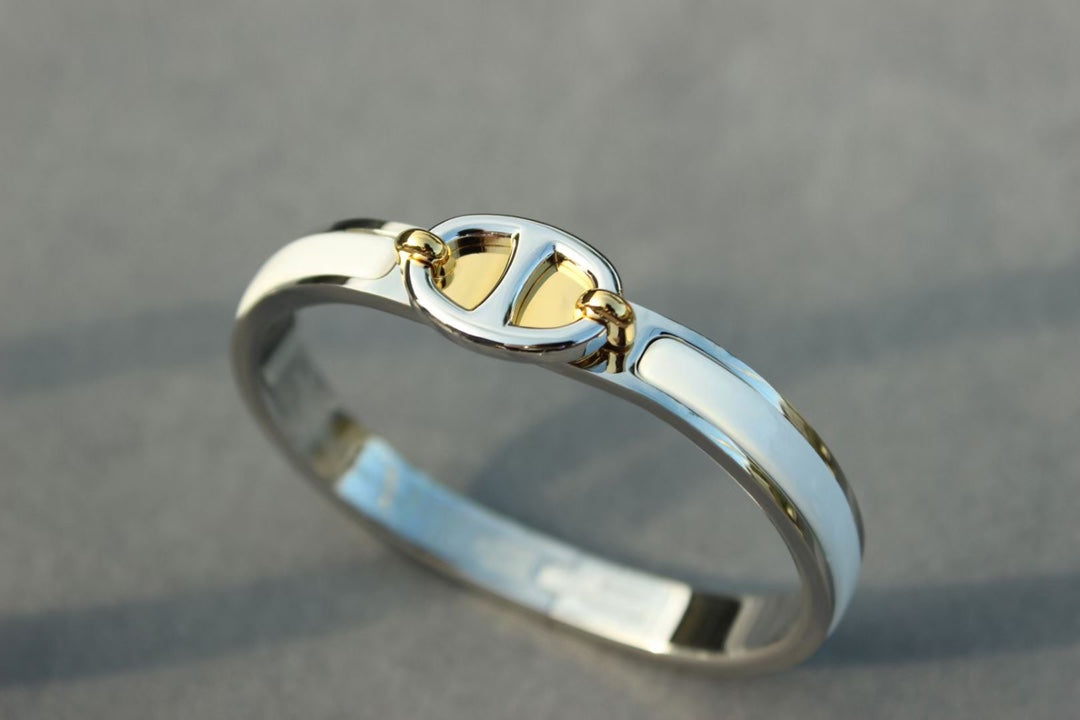 [Aurelle Style]CLIC CHAINE SILVER BRACELET
