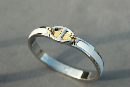 [Aurelle Style]CLIC CHAINE SILVER BRACELET