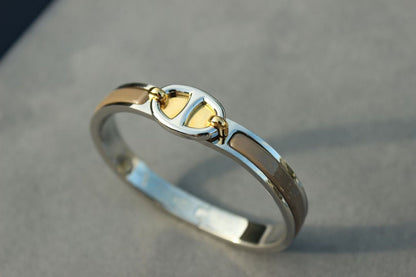 [Aurelle Style]CLIC CHAINE SILVER BRACELET