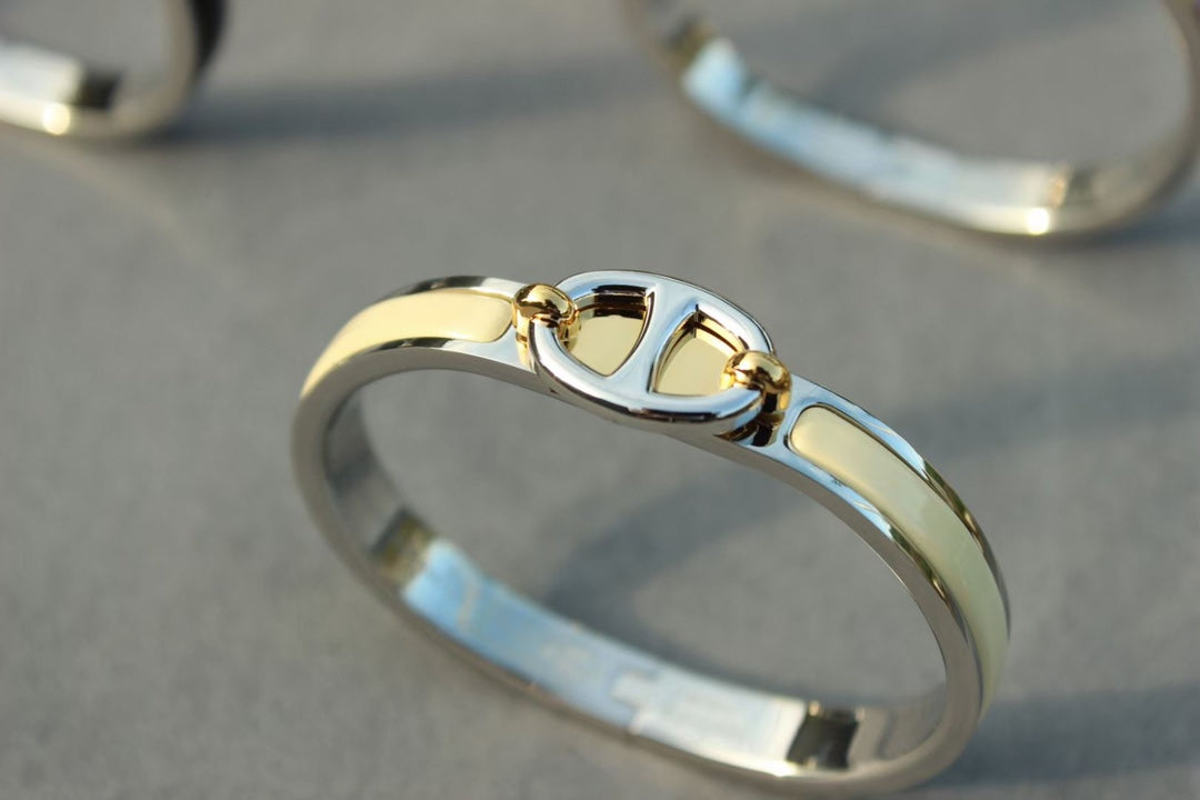 [Aurelle Style]CLIC CHAINE SILVER BRACELET